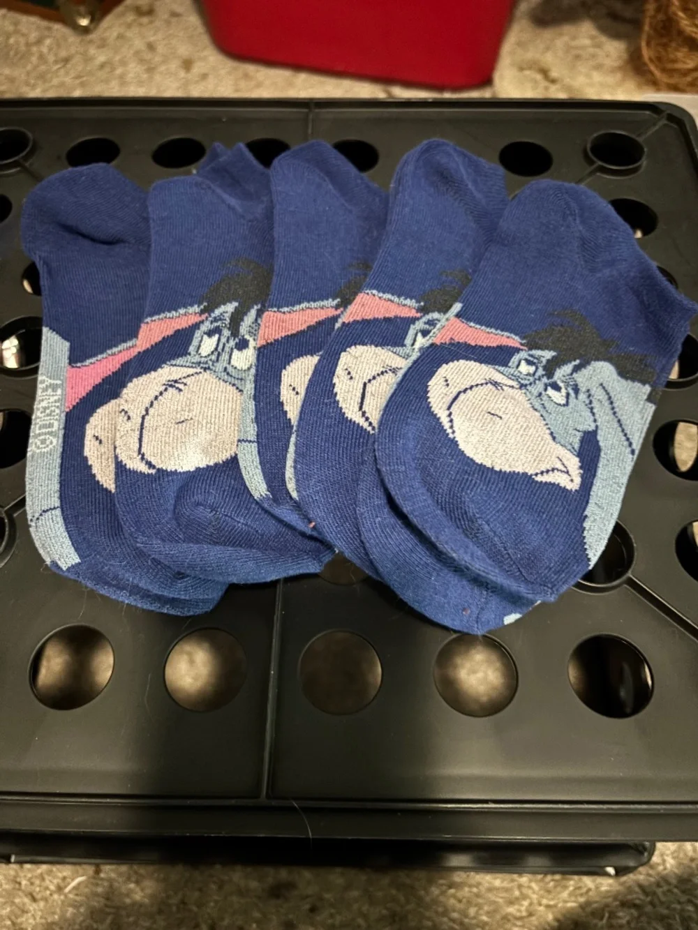Disney Womens Eeyore socks x 5